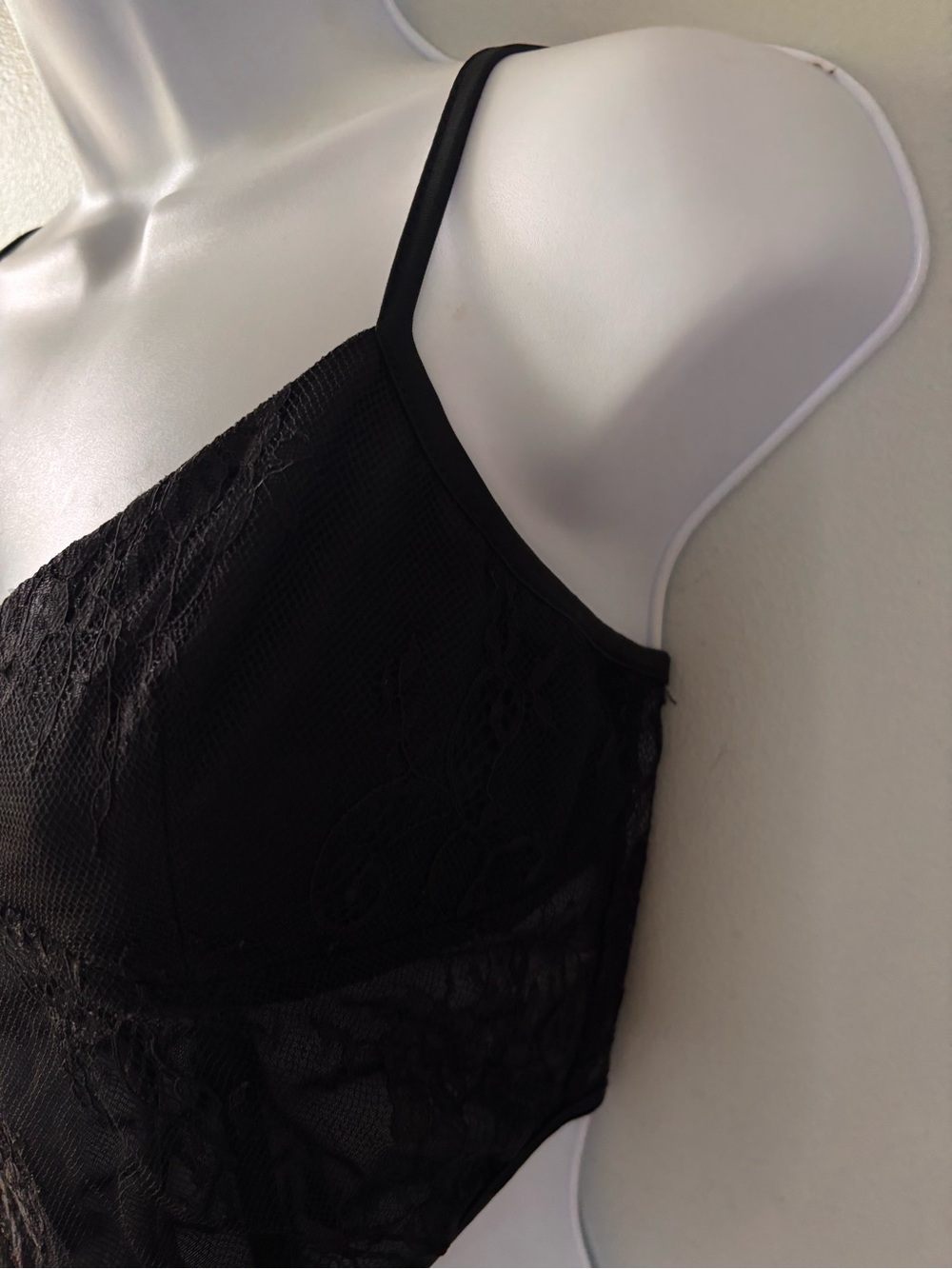 Princess Polly Black Lace Corset OS Goth Glam - Picture 5 of 13